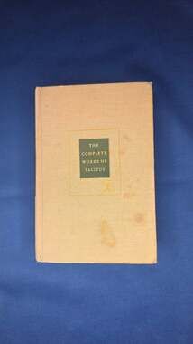 The Complete Works of Tacitus Modern Library Hardcover 1942